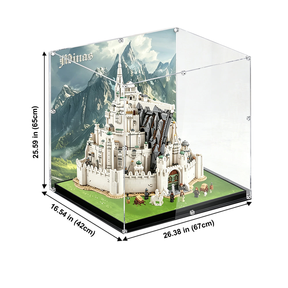 Display Case for LEGO® 11377 Minas Tirith – The Lord of the Rings™