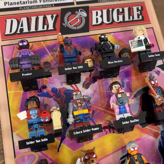Display Case for LEGO® Spider-Verse Minifigures