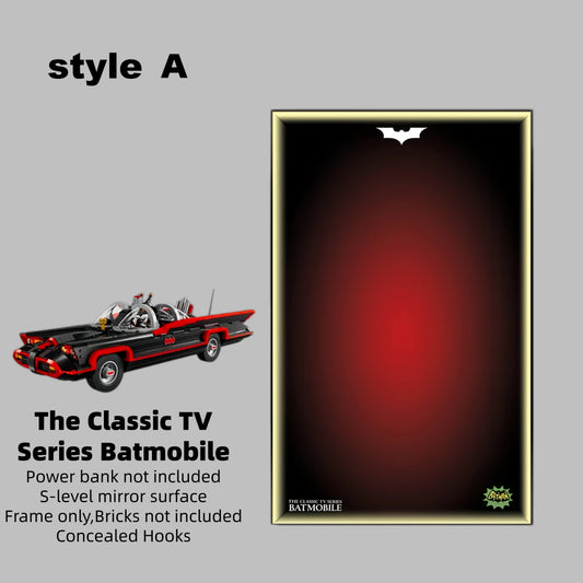Wall Display Frame For LEGO BATMAN™ 76328 The Classic TV SERIES BATMOBILE™ (Model not included)