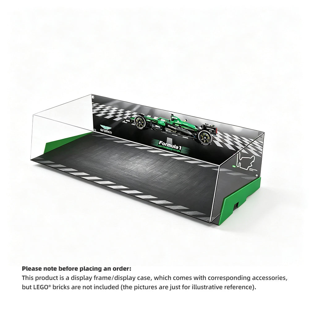 Display Case for LEGO® Technic™ 42240 Aston Martin AMR25 F1® Car