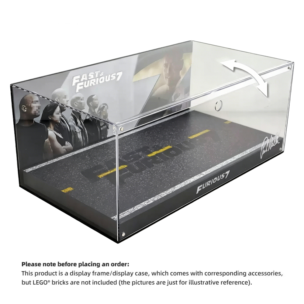 Display Case for LEGO® Technic™ 42111 Dom's Dodge Charger