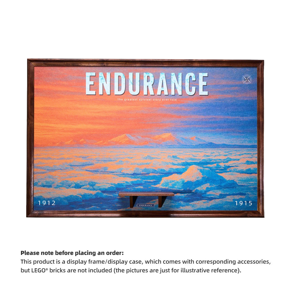 Wall Display Frame for LEGO® ICONS™ 10335 The Endurance(Model Not Included)