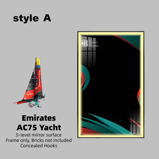DISPLAY FRAME FOR LEGO® TECHNIC™ EMIRATES AC75 YACHT 42174(Model Not Included)