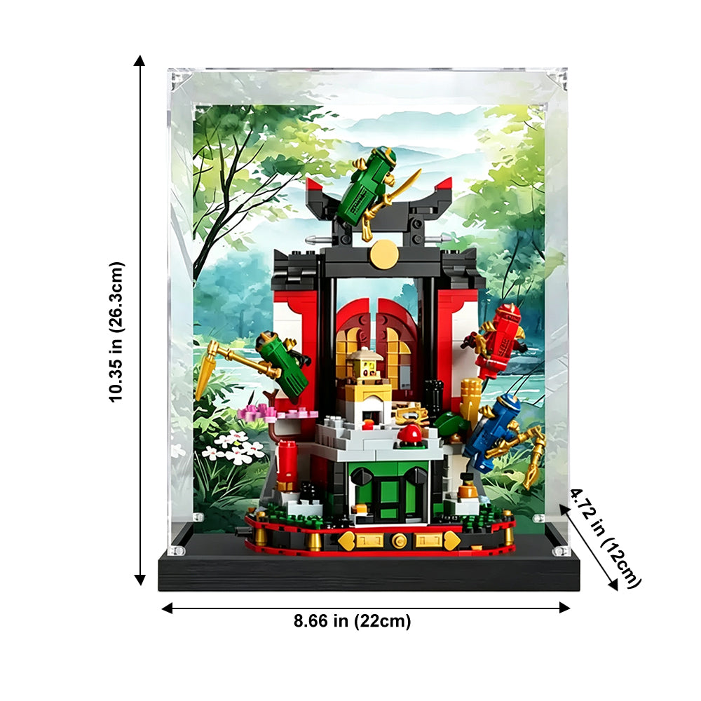 Display Case for LEGO® NINJAGO® 15th Anniversary Character Display (71866)