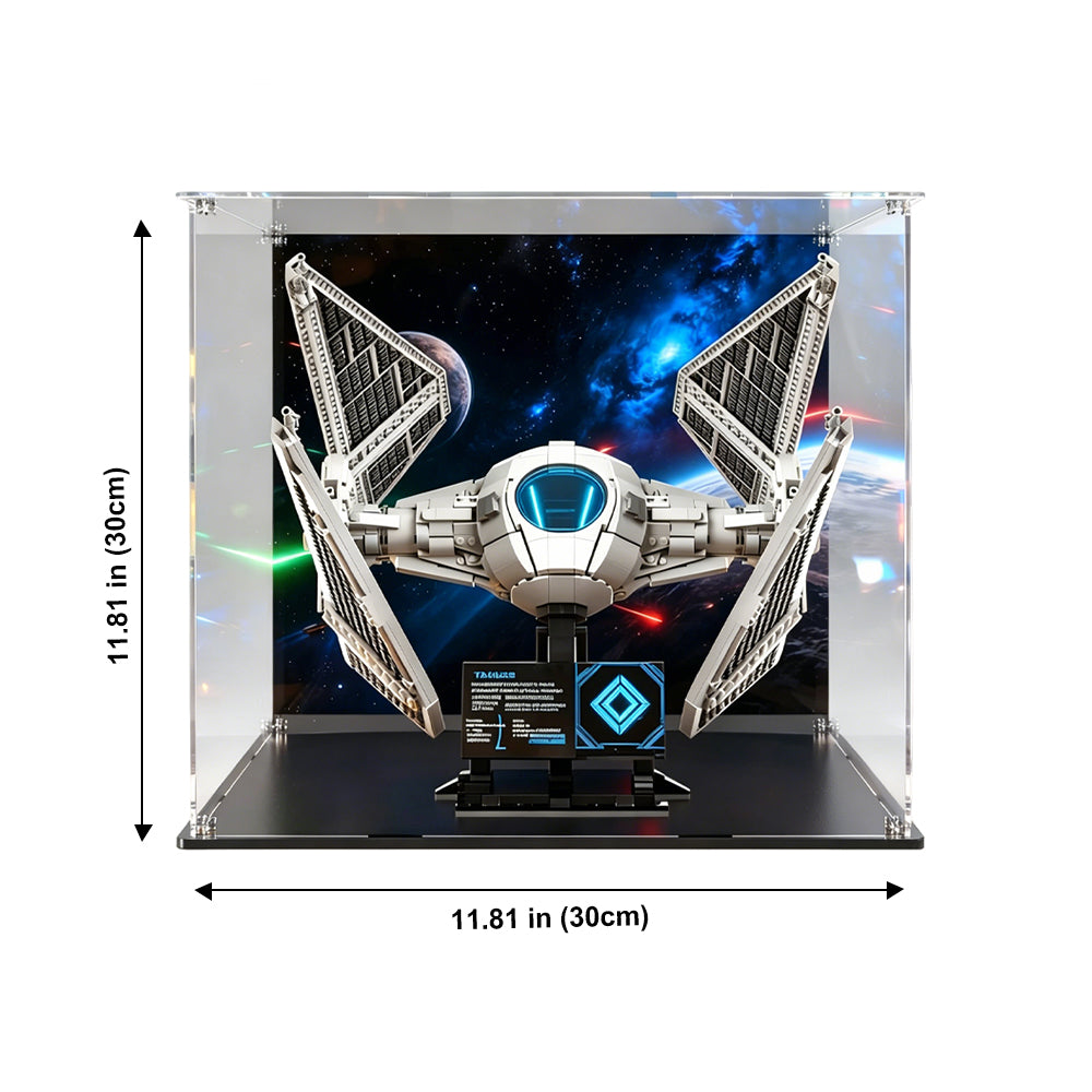Display Case for LEGO® Star Wars™ TIE Interceptor™ – Set 75382