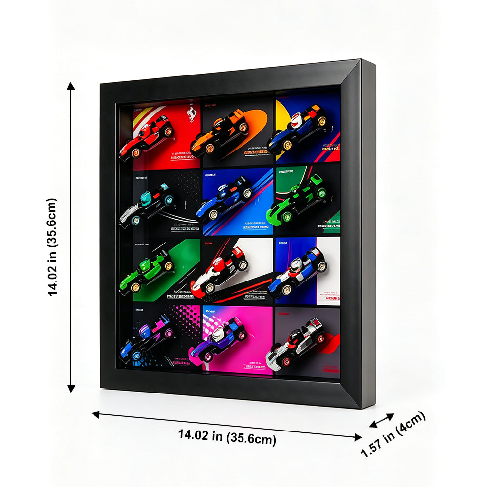 Display Case for LEGO® 71049 F1® Collectible Race Cars – Premium Protection & Max Clarity