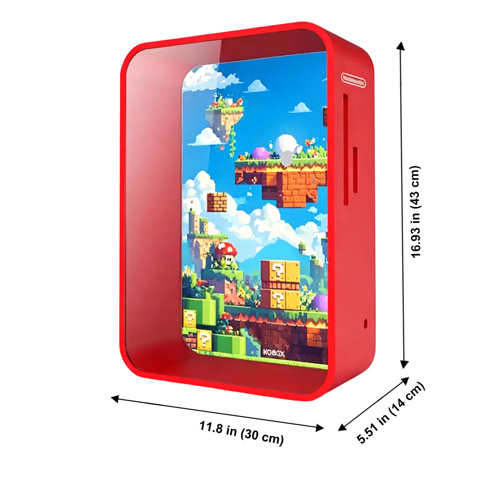 Display Case for LEGO® 71438 Mario and Yoshi