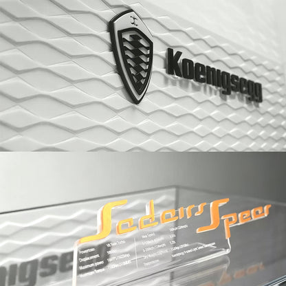 Display Case for LEGO® Technic™ 42232 Koenigsegg Sadair's Spear