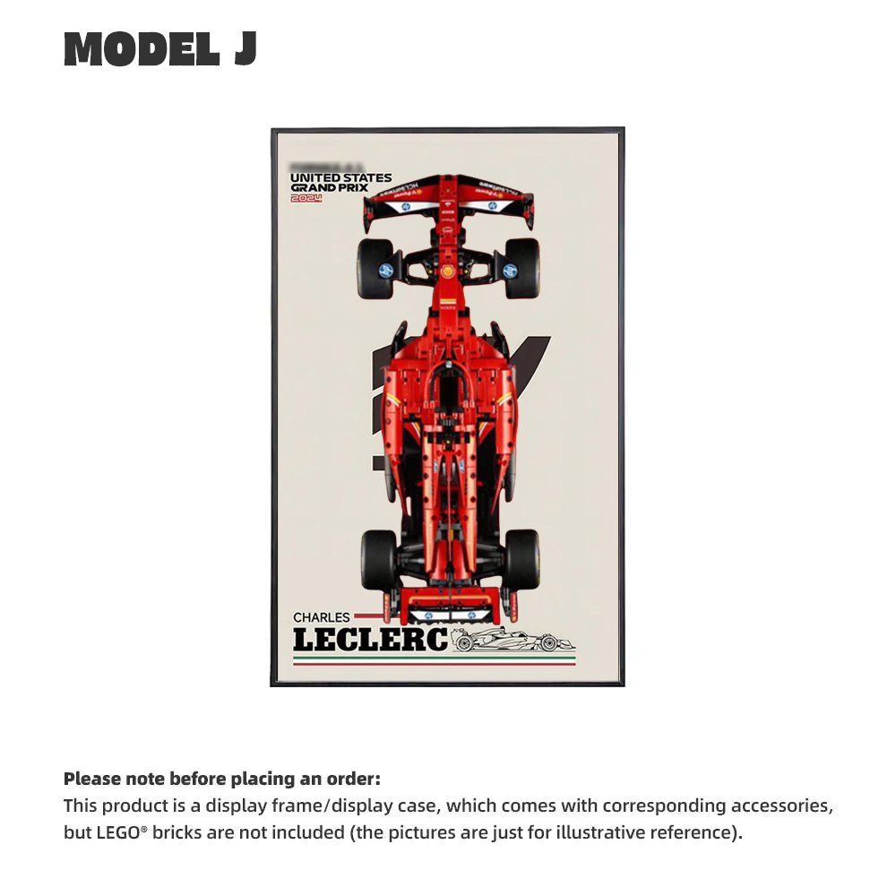 CAR DISPLAY FRAME FOR LEGO® TECHNIC™ FERRARI F1 SF24 42207.