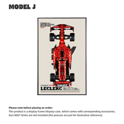 CAR DISPLAY FRAME FOR LEGO® TECHNIC™ FERRARI F1 SF24 42207.
