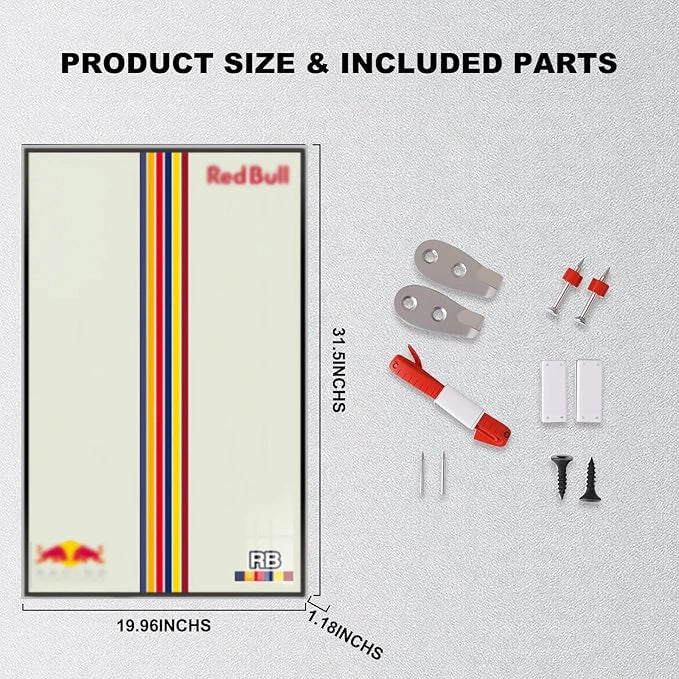 Wall Display Frame For F1 Red Bull RB18 MOC (Model not included)