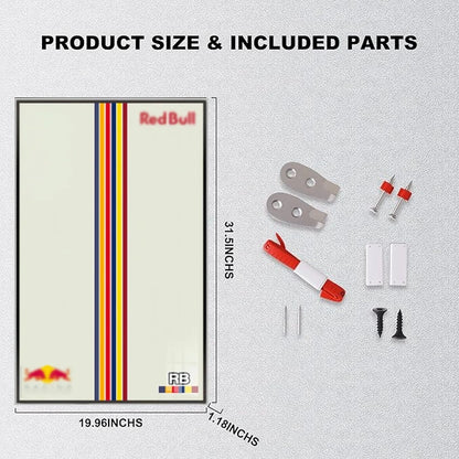Wall Display Frame For F1 Red Bull RB18 MOC (Model not included)