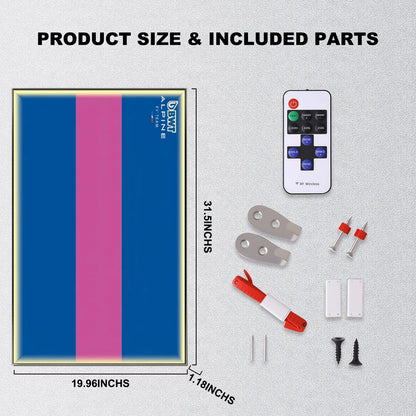 Wall Display Frame For CaDA BWT Alpine F1 A525(Model Not Included)