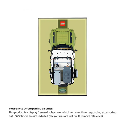WALL DISPLAY FRAME for LEGO® TECHNIC™  Land Rover Defender 42110 .(Model Not Included)