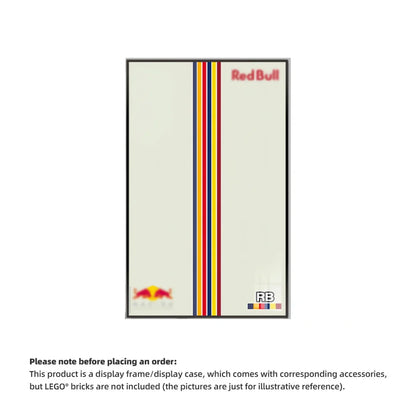 Wall Display Frame For F1 Red Bull RB18 MOC (Model not included)