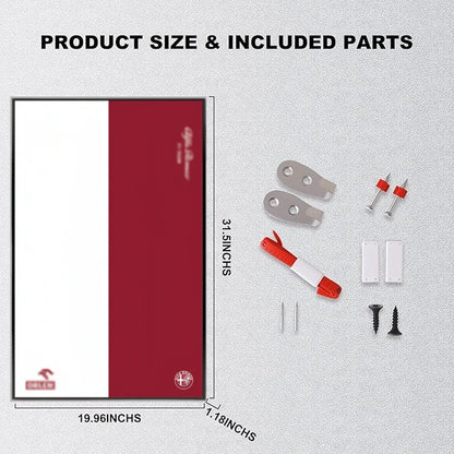 Wall Display Frame For  Alfa Romeo F1 Moc(Model Not Included)