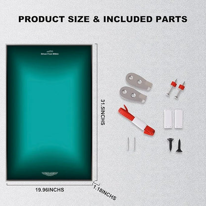 Wall Display Frame For LEGO Technic F1 42240 Aston Martin AMR25(Model not included)
