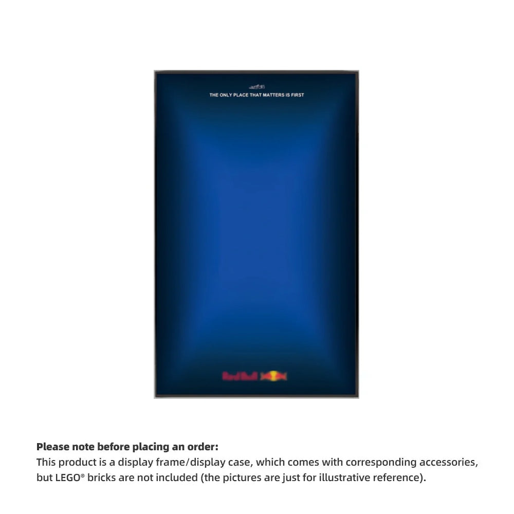 Wall Display Frame For LEGO® TECHNIC™ ORACLE RED BULL RACING RB20 F1 CAR 42206(Model Not Included)