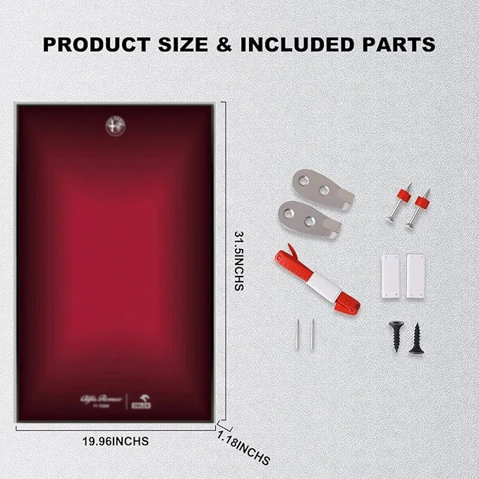 Wall Display Frame For  Alfa Romeo F1 Moc(Model Not Included)