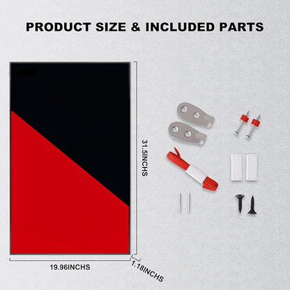 Wall Display Frame For LEGO® TECHNIC™ Ferrari F1 SF24 42207.(Model Not Included)