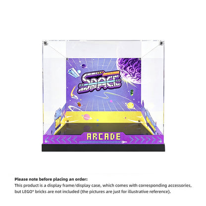 Display Case for LEGO® Icons 11374 Arcade Pinball Machine
