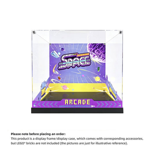 Display Case for LEGO® Icons 11374 Arcade Pinball Machine