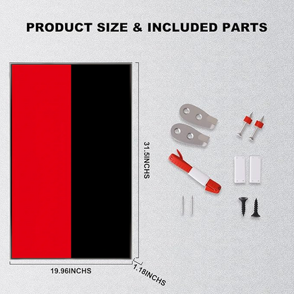 Wall Display Frame For LEGO® TECHNIC™ Ferrari F1 SF24 42207.(Model Not Included)