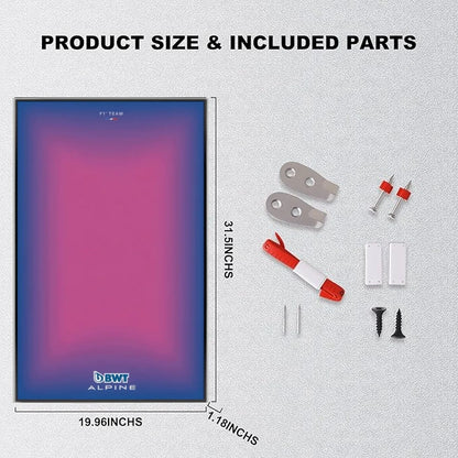 Wall Display Frame For CaDA BWT Alpine F1 A525(Model Not Included)