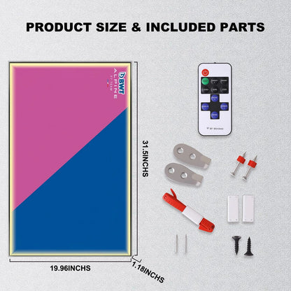 Wall Display Frame For CaDA BWT Alpine F1 A525(Model Not Included)