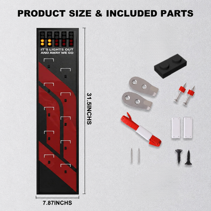 Car Display Vertical Frame for LEGO® Speed Champions F1(Model Not Included)