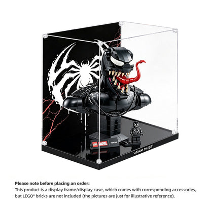 Display Case for LEGO® 76356 Venom Bust