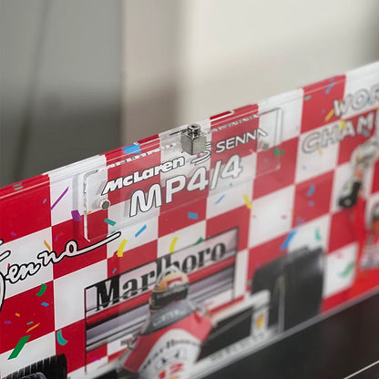 Display Case for LEGO® Icons 10330 McLaren MP4/4 F1 & Ayrton Senna
