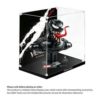 Display Case for LEGO® 76356 Venom Bust