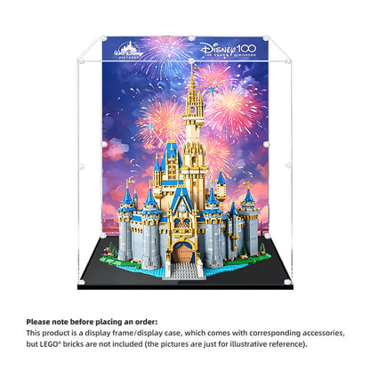 Display Case for LEGO® Disney™ 43222 Disney Castle