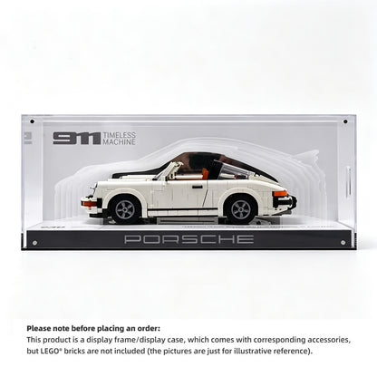 Display Case for LEGO® 10295 Porsche 911 – Fits Icons Series Collector Cars