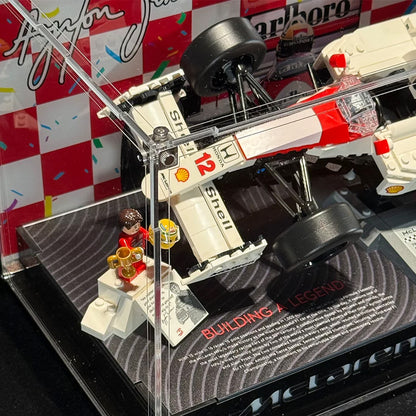 Display Case for LEGO® Icons 10330 McLaren MP4/4 F1 & Ayrton Senna