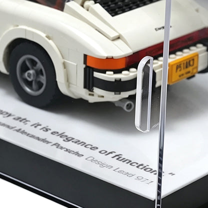 Display Case for LEGO® 10295 Porsche 911 – Fits Icons Series Collector Cars