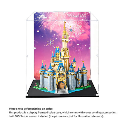 Display Case for LEGO® Disney™ 43222 Disney Castle