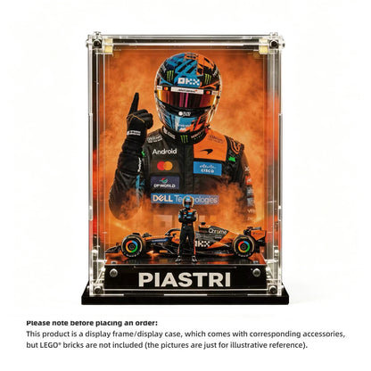 Display Case for LEGO® Editions F1 Helmets