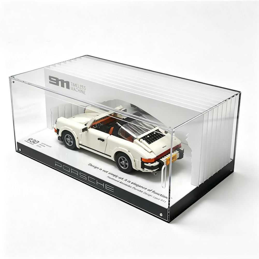 Display Case for LEGO® 10295 Porsche 911 – Fits Icons Series Collector Cars