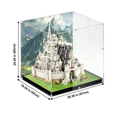 Display Case for LEGO® 11377 Minas Tirith – The Lord of the Rings™