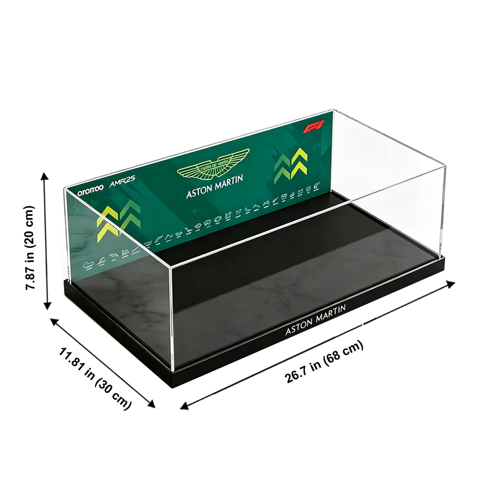 Display Case for LEGO® Technic™ 42240 Aston Martin AMR25 F1® Car
