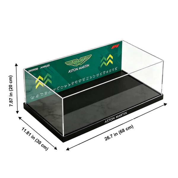 Display Case for LEGO® Technic™ 42240 Aston Martin AMR25 F1® Car