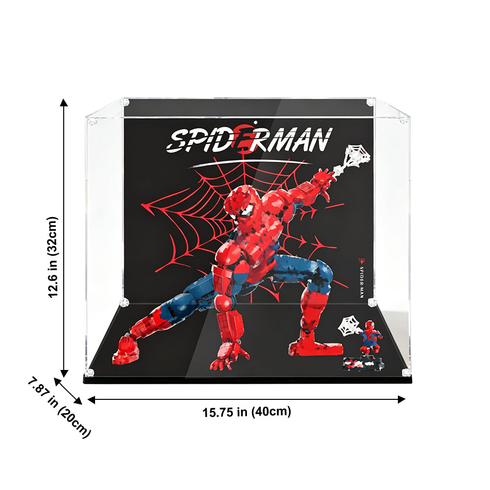Display Case for LEGO® 76346 Spider‑Man Hero Figure