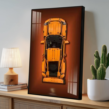CAR DISPLAY FRAME FOR LEGO® TECHNIC™ PORSCHE 911 GT3 RS 42056
