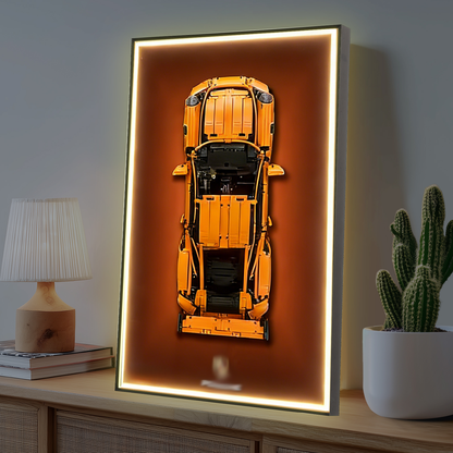 CAR DISPLAY FRAME FOR LEGO® TECHNIC™ PORSCHE 911 GT3 RS 42056