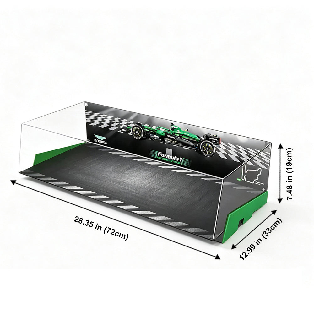 Display Case for LEGO® Technic™ 42240 Aston Martin AMR25 F1® Car