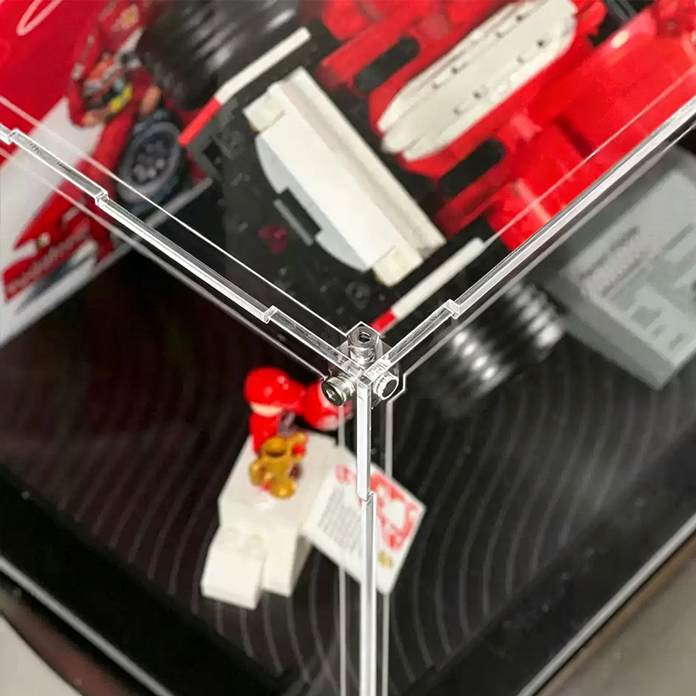 Display Case for LEGO® Icons 11375 Ferrari F2004 & Michael Schumacher