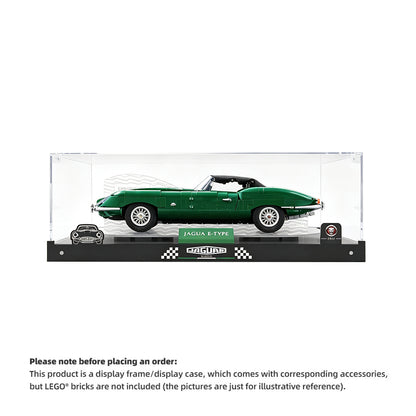Display Case for LEGO® Icons 11381 Jaguar E‑Type