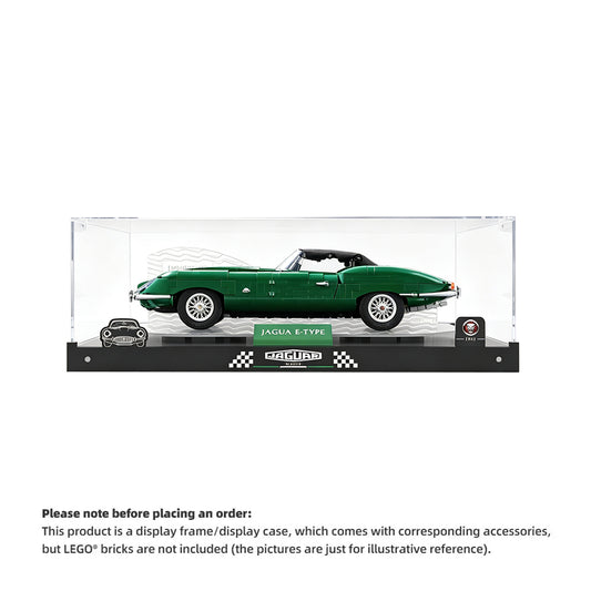 Display Case for LEGO® Icons 11381 Jaguar E‑Type